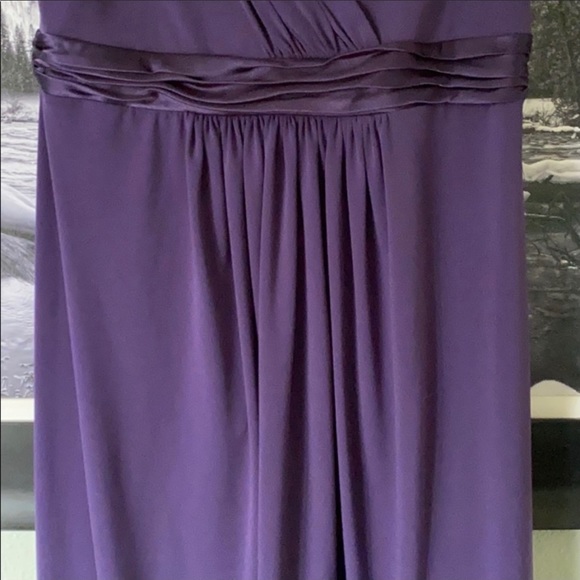 David’s Bridal Sleeveless Jersey Dress Charmeuse - Picture 4 of 8